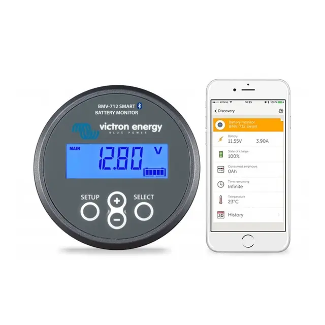VICTRON  BMV-712 Batterimonitor m/Bluetooth - Grå 