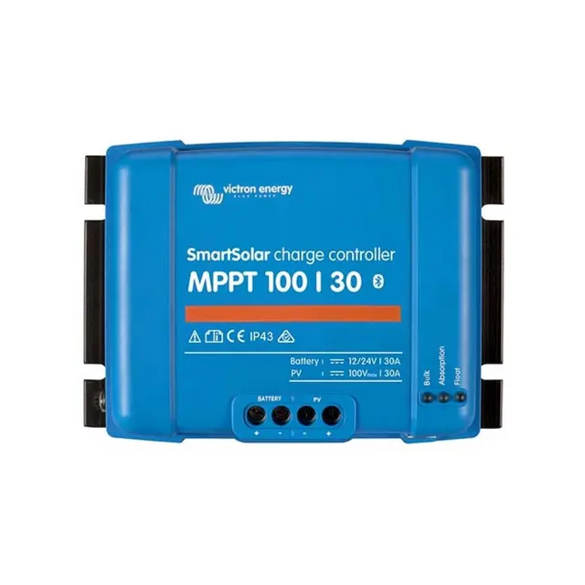 VICTRON SmartSolar MPPT 100/30 12v/24v - Regulator m/ Bluetooth 