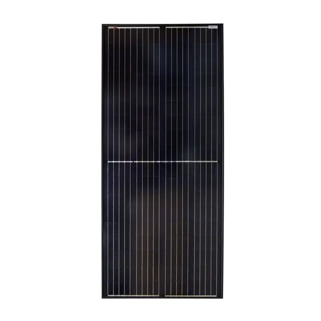 SKANBATT 'Half Cut' Solcellepanel 200w All black  Perc Mono - 1525x680x35mm 