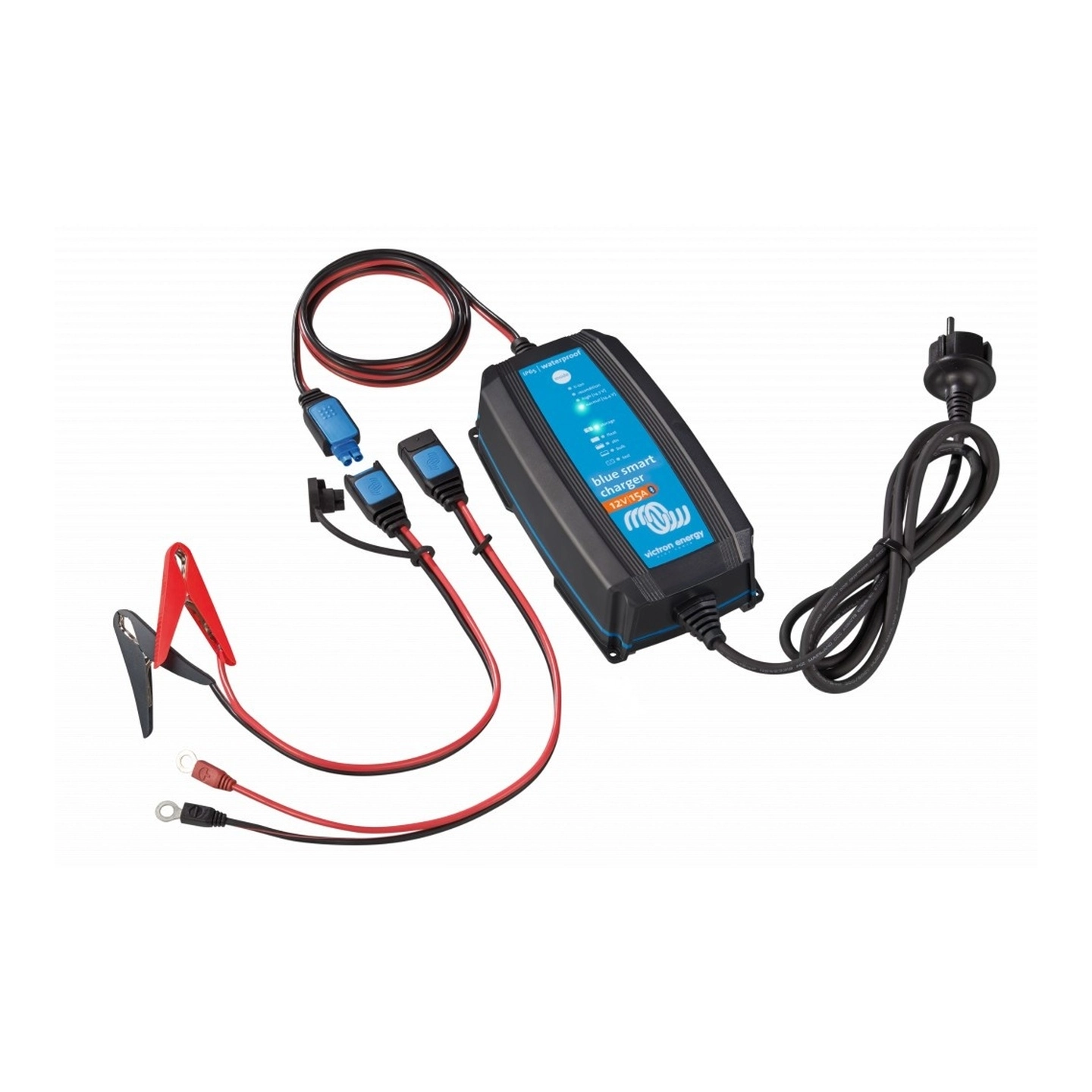 VICTRON Blue Smart IP65 Batterilader 15A 12V - m/bluetooth