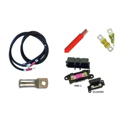 SKANBATT Inverter Kabelpakke 2000W 1,4m 50mm2