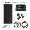 SKANBATT Solcellepanel Pakke Basic 185W - 1480x670x30mm - 20A MPPT