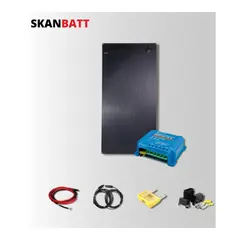 SKANBATT Solcellepakke - 200w Flex / Victron Mppt 15A