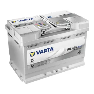 VARTA AGM Batteri 12V - 70Ah - 760cca 278x175x190 mm + høyre A7 xEV