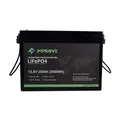 IMPROVE Lithium Batteri 12V 200Ah LiFePO4 BMS 200a