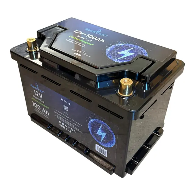 SEATHON EcoVolt g2 Compact Lithium 100Ah 12V - 100A BMS - LiFePO4 