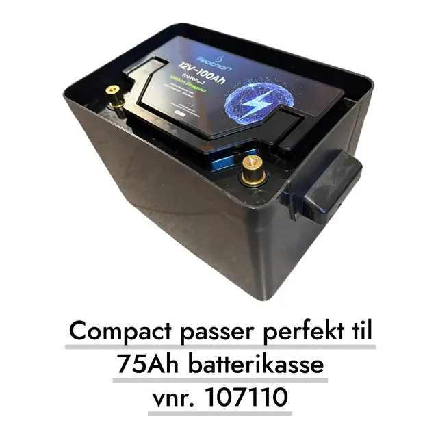 SEATHON EcoVolt g2 Compact Lithium 100Ah 12V - 100A BMS - LiFePO4 