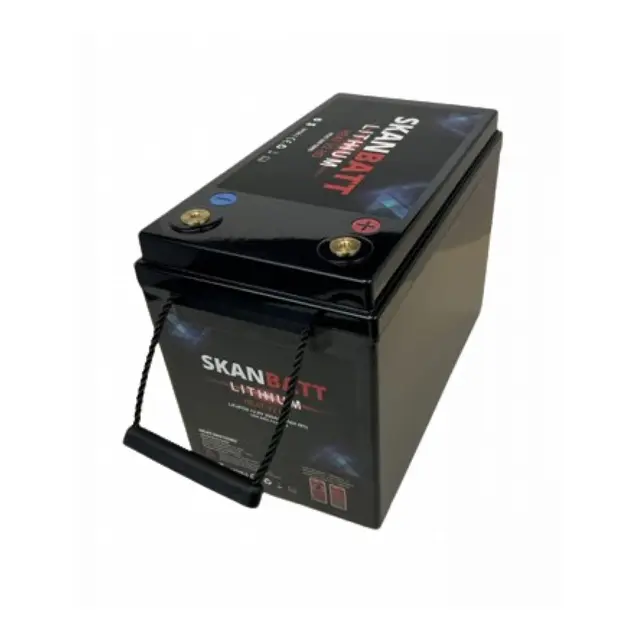 SKANBATT V2 Lithium Heat Batteri  280ah 12V med 150a BMS og Bluetooth 