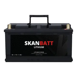 SKANBATT Basic Lithium Batteri 12V 104AH 100A BMS