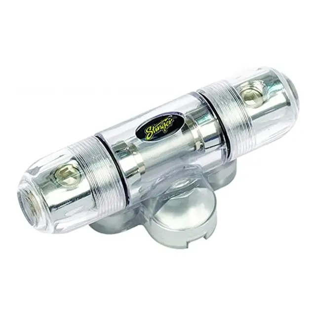 Sikringsholder for AGU glass sikring Fra 10 til 80A 
