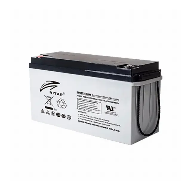 RITAR High Rate AGM Batteri 12V 100AH - HR12-380W 