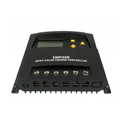 SKANBATT  MPPT Solcelleregulator 30A SMP30D - 12/24V m/ display