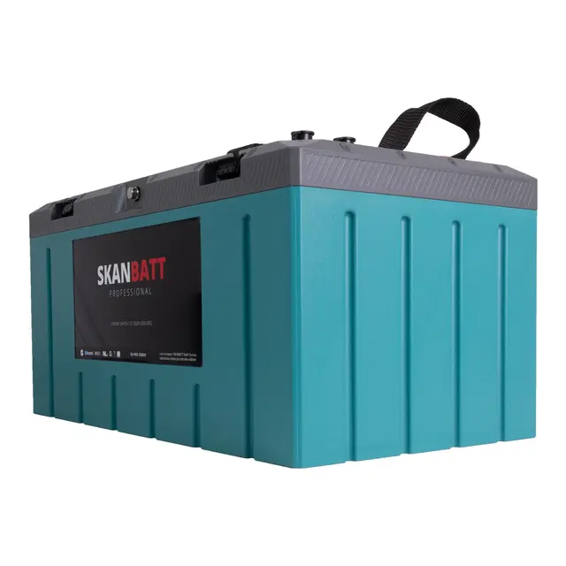 SKANBATT Lithium Professional IP67 12V 300Ah 300A  BMS 8-års garanti! 