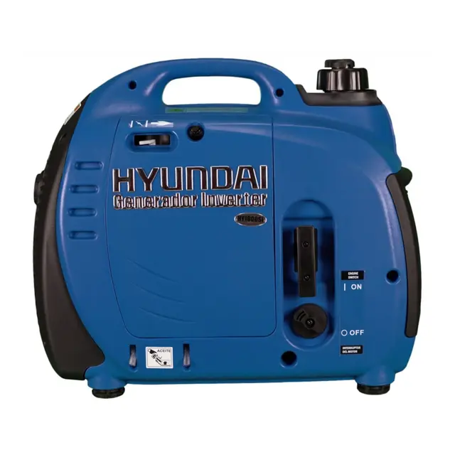 HYUNDAI HY1000Si Inverter Aggregat 1000W bensin - 230V - 451x242x379mm - LCD 