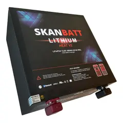SKANBATT 12V 480Ah - HEAT - Bluetooth 150A BMS