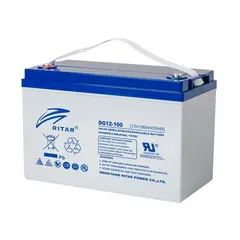 RITAR  GEL Deep Cycle Batteri 12V 100AH (328x169x222mm) +venstre