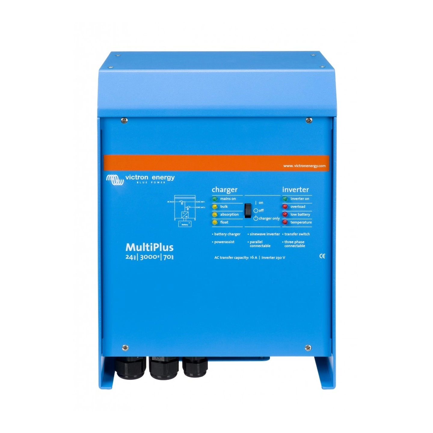VICTRON Multiplus C24/3000/70-16 kombi inverter og lader