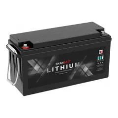 SKANBATT Lithium Batteri 12V 200AH 200A BMS - 5&#229;rs garanti med Bluetooth