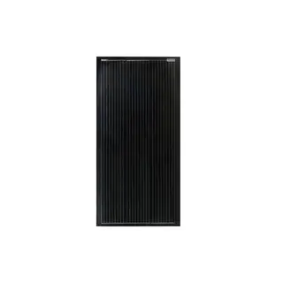 SKANBATT Solcellepanel 110w 107x55x3cm Ramme panel Mono - Perc - All Black