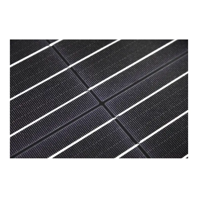 SKANBATT Solcellepanel 110w 107x55x3cm Ramme panel Mono - Perc - All Black 
