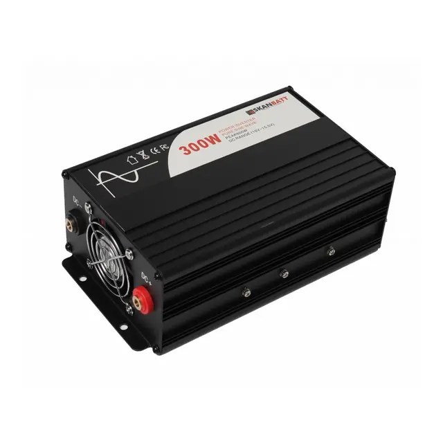 SKANBATT  Inverter 12V 300W (600W) Ren Sinus Rev.2 
