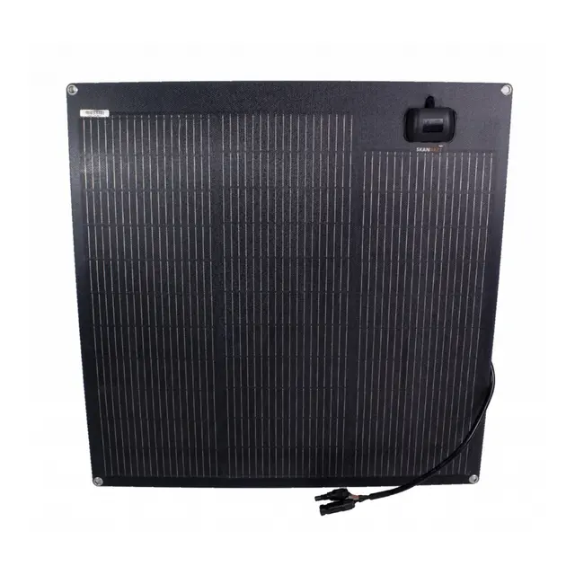 SKANBATT Fleksibelt Solcellepanel 75W - Etfe - 670x670x3mm 
