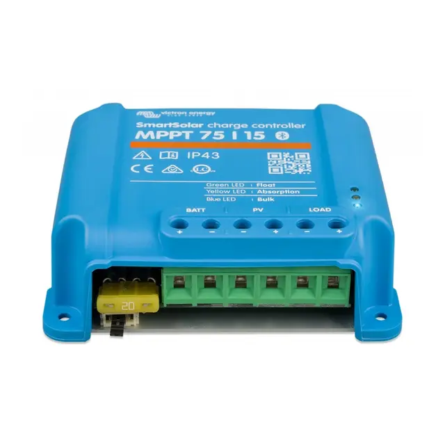 VICTRON  SmartSolar MPPT 75/15 12/24V m/ bluetooth - 15A 