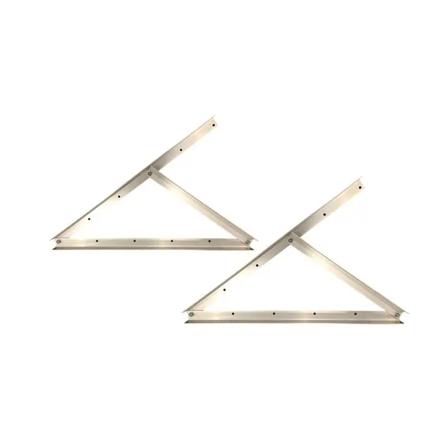 Festebraketter (par) solcelle 80-190W 