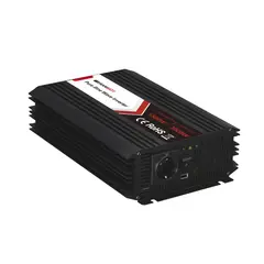 SKANBATT Inverter 12V 1500W Ren Sinus m/tr&#229;dl&#248;s Fjernkontroll