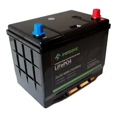 IMPROVE Lithium Batteri 24V 40Ah (LiFePO4) BMS 40A