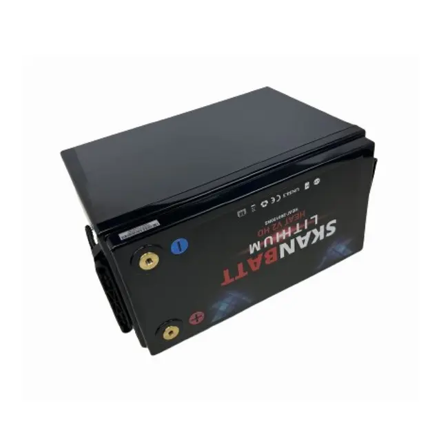 SKANBATT V2 Lithium Heat Batteri  280ah 12V med 150a BMS og Bluetooth 