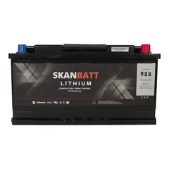 SKANBATT V2 Lithium Batteri 12V 150AH -150A BMS - Bluetooth