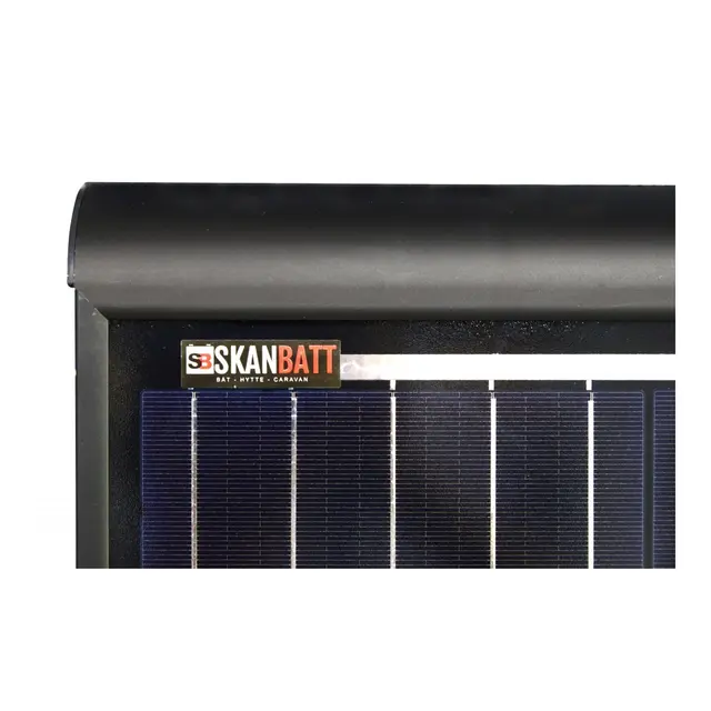 SKANBATT Aero 200w panel med 7M kabel Fastmonterte spoilere 