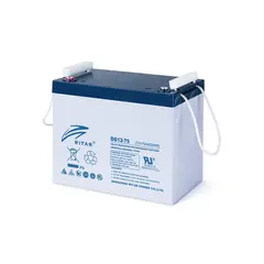 RITAR GEL Deep Cycle Batteri 12V 75ah 260x169x216mm +venstre