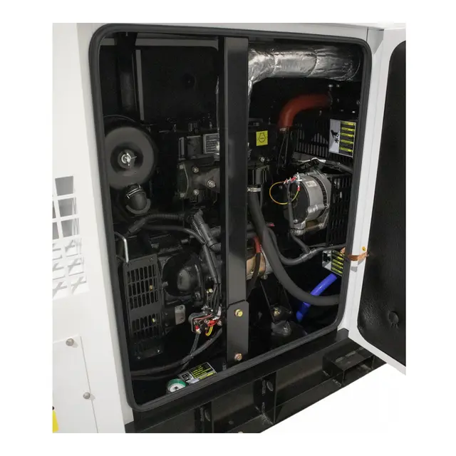 HYUNDAI Dg14kse Diesel strømaggregat 230v 3-Fase 13,8kVA - 1500rpm, Vannkjølt 