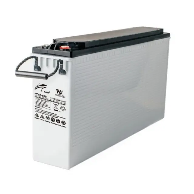 RITAR AGM Batteri  - Frontterminaler 12V - 150AH 