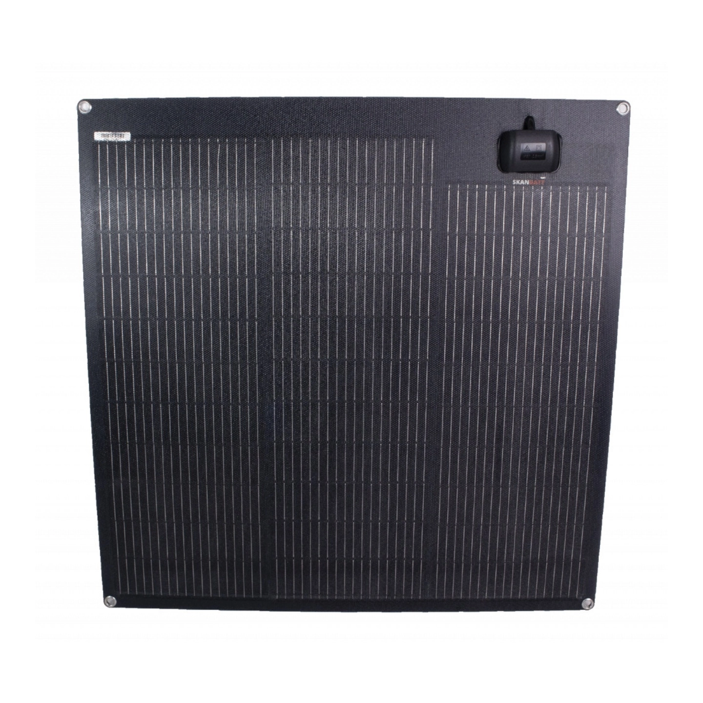 SKANBATT Fleksibelt Solcellepanel 75W - Etfe - 670x670x3mm