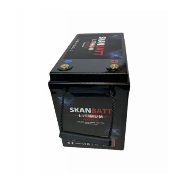 SKANBATT V2 Lithium Heat Batteri  280ah 12V med 150a BMS og Bluetooth 
