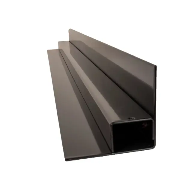 Festebrakett til solcelle takmontering 67cm (sett med 2 stk) - Aluminium (sort) 