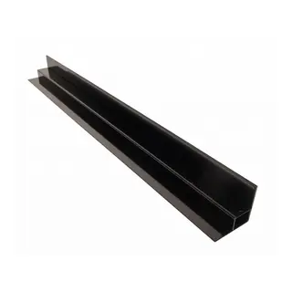Festebrakett til solcelle takmontering 67cm (sett med 2 stk) - Aluminium (sort)