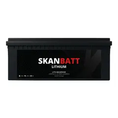 SKANBATT Lithium Batteri 48V 50ah 50ABMS (483x170x240mm) - Ip67