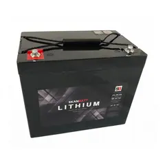 SKANBATT Bluetooth Lithium Batteri 12V 75ah 50A BMS