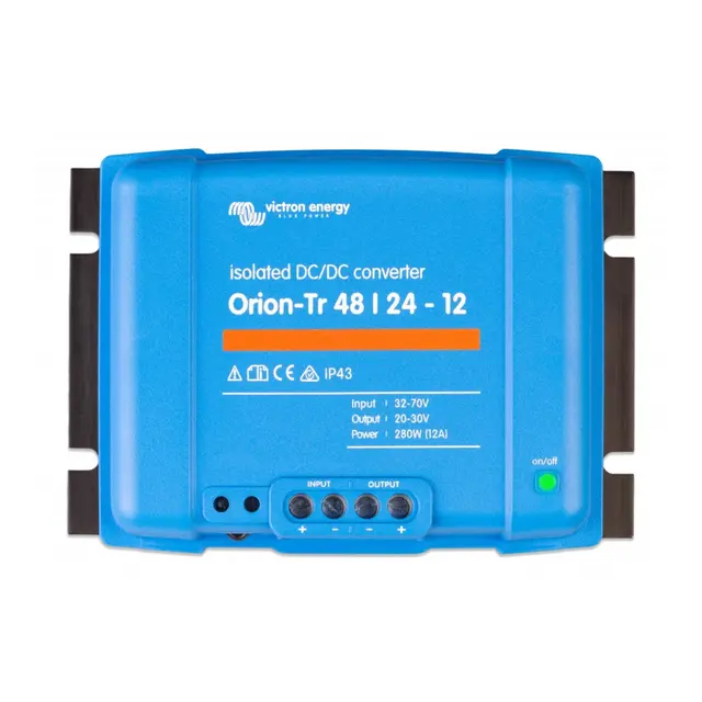 VICTRON Orion-Tr Omformer DC-DC, 48>24V 16A / 380W (Galvanisk isolert) 