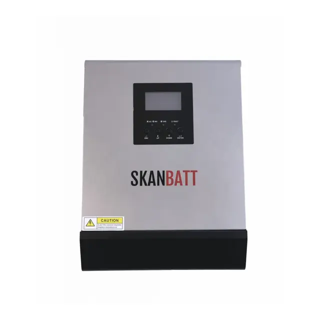 SKANBATT Hybrid inverter 12V 1000va (2000va) PWM 50A 