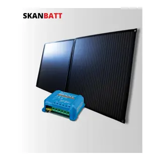 SKANBATT Solcellepakke120w Sammenleggbart  med Victron 10A Mppt