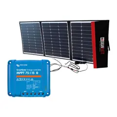SKANBATT Solcellepanel Pakke Portabelt 180W - 1650x580x20mm - Victron 15A MPPT