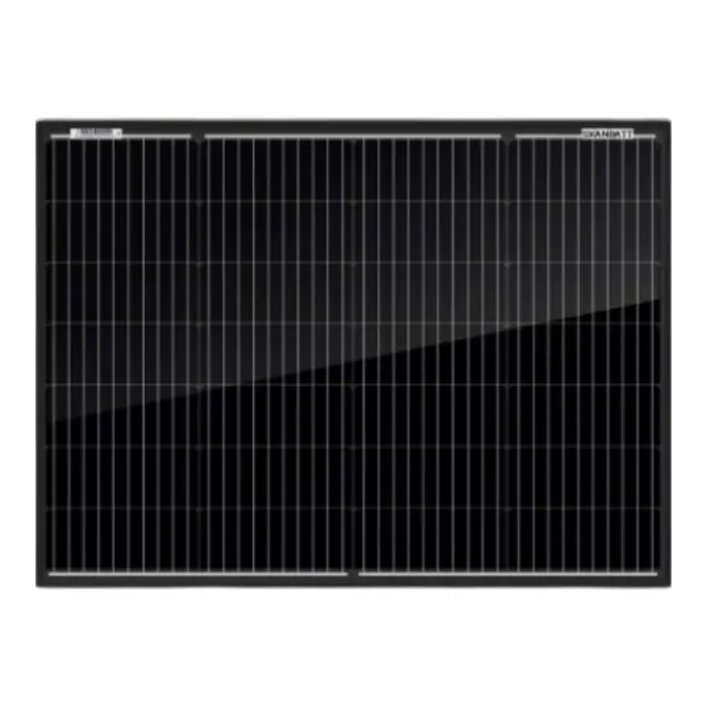 SKANBATT Solcellepanel Mono 80W Sort -570x765x30mm- rammepanel 