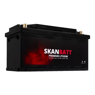 SKANBATT Premium Lithium - 12V 178Ah 160a BMS Bluetooth, Heat - 8 Års garanti