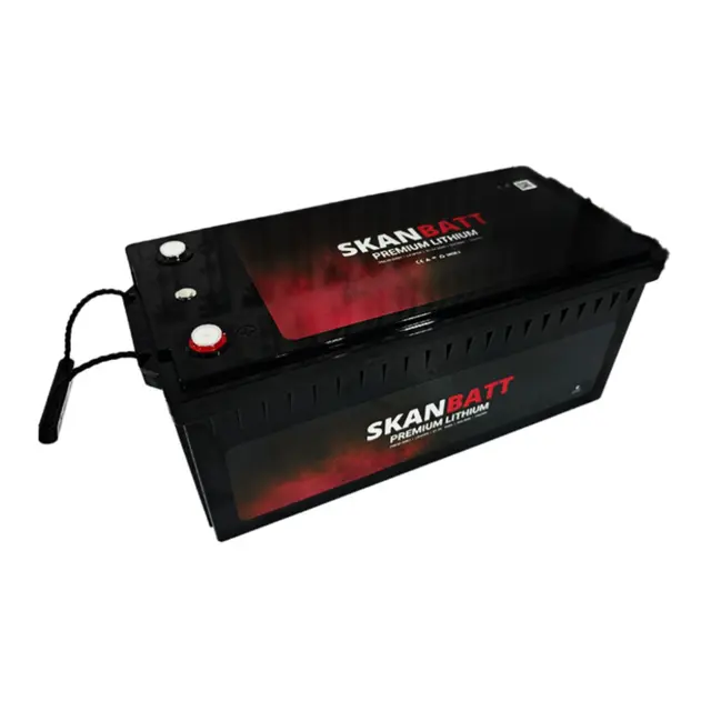 SKANBATT Premium Lithium - 48V 50Ah 50A BMS Bluetooth - 8 Års garanti 