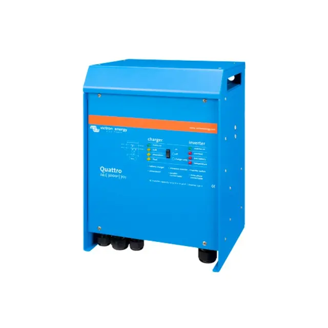 VICTRON Quattro 24/3000/70-50/50 Kombinert Batterilader og Inverter 